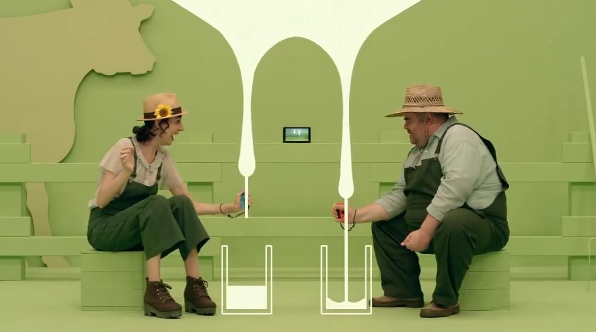 Milking the cow in 1-2 Switch.