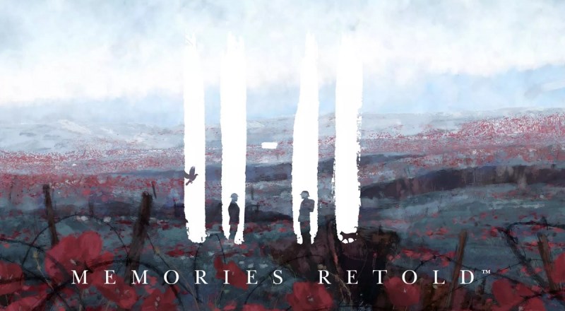 11-11 Memories Retold features two soldiers, a pigeon, and a cat.