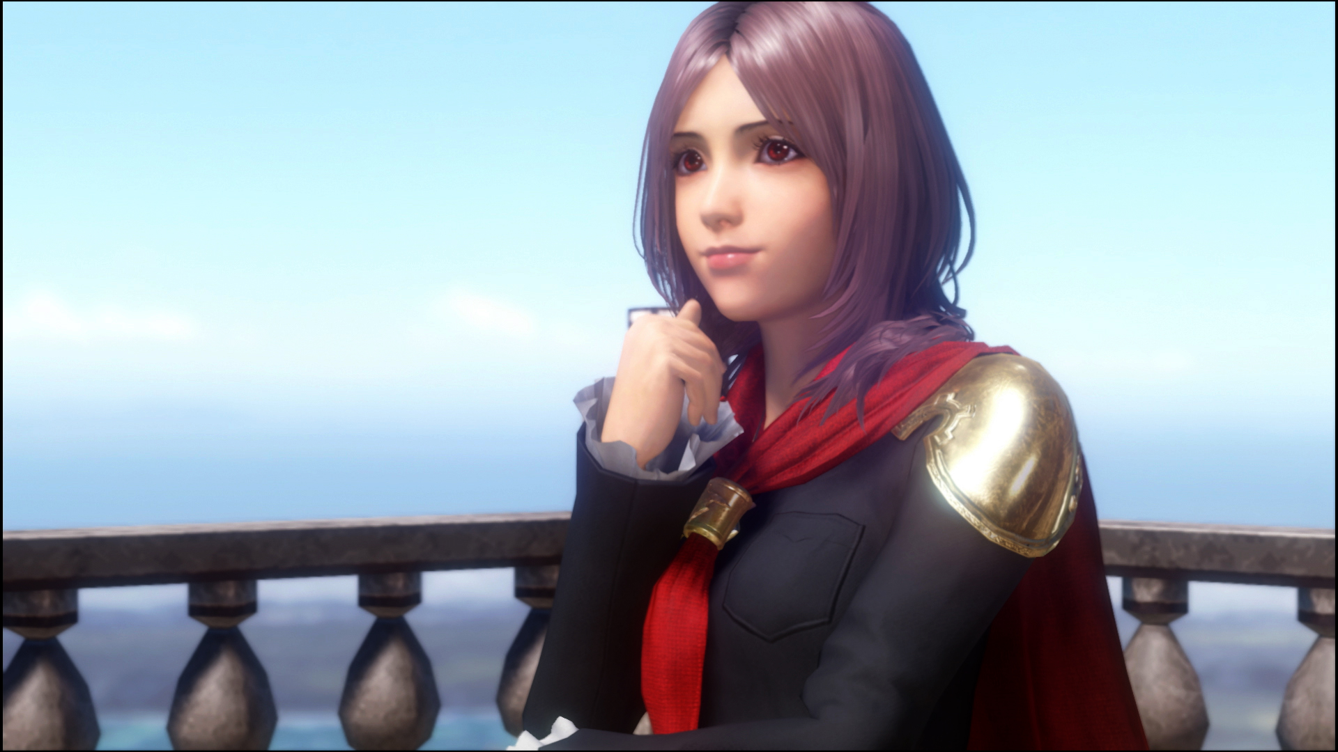 Square Enix likely spent an inordinate amount of time making these shoulder guards look good.