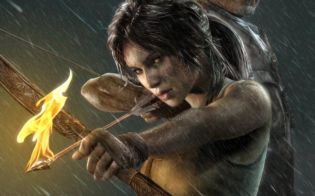 Lara Croft in the 2013 Tomb Raider reboot.