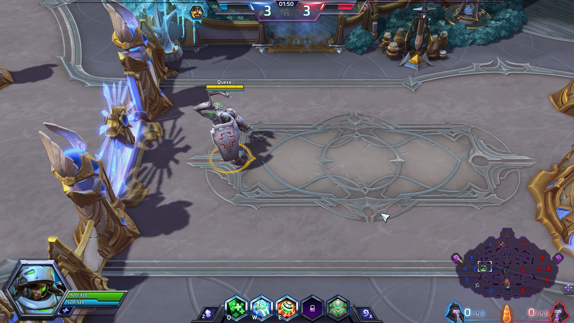 Lt. Morales' healing tendrils look eerily like alien stingers.