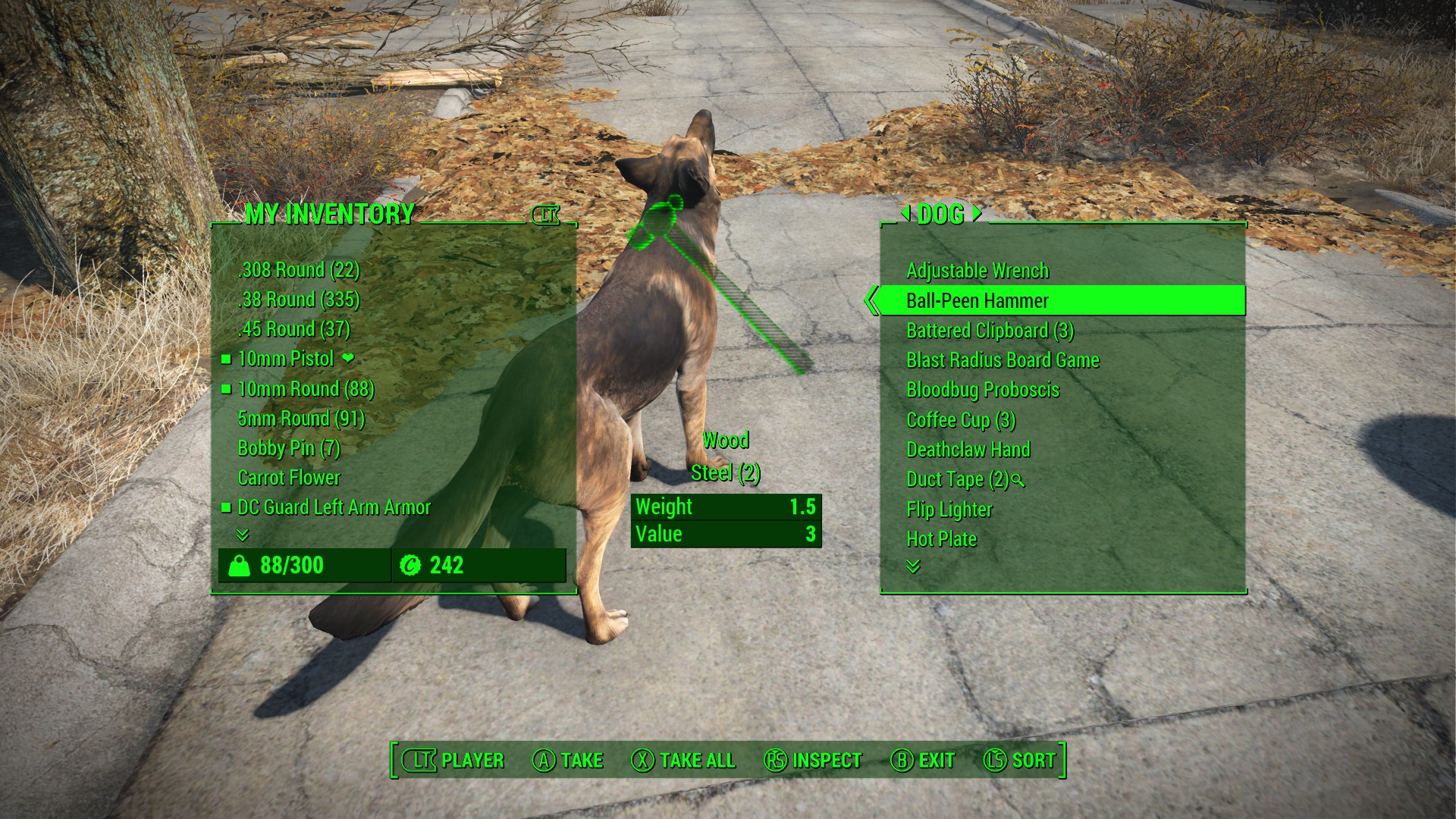 Give your dog the crap!
