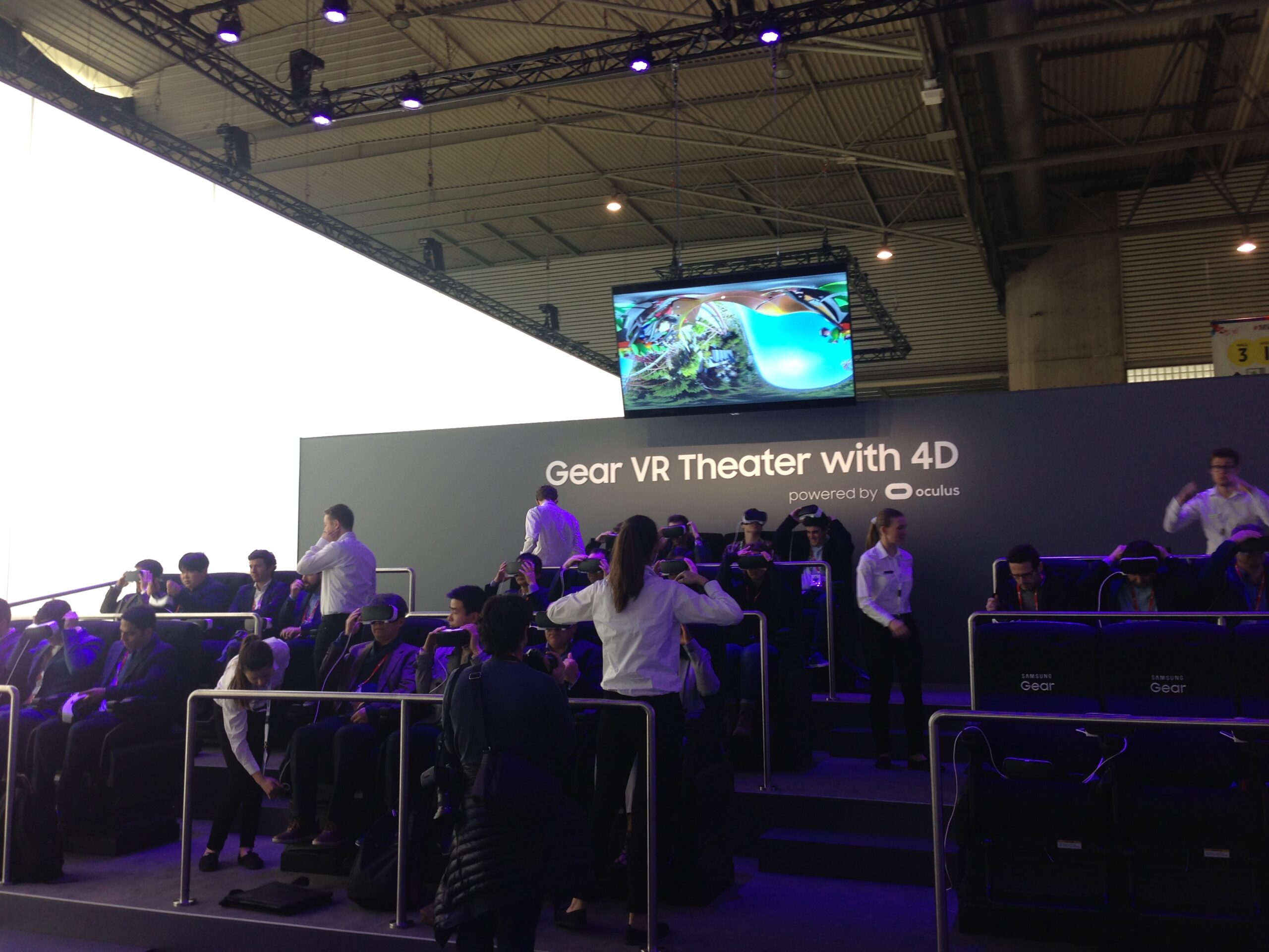 Samsung Gear VR was everywhere.