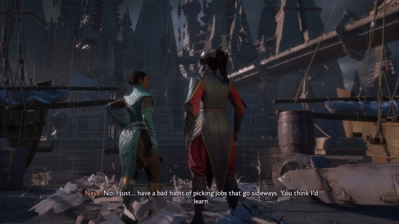 The Veilguard's companions come to Rook with all of their problems.