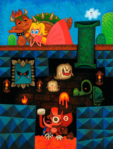 Mario Croaking