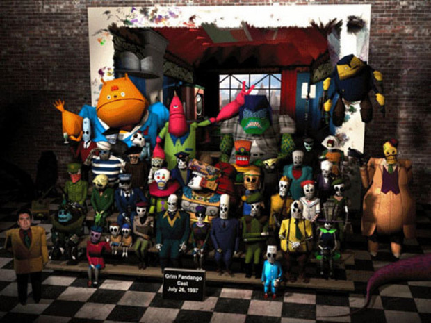 The cast of Grim Fandango is ready for redemption.