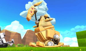 The elaborate boss designs are a highlight of the game.