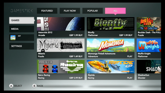 GameStick All Games
