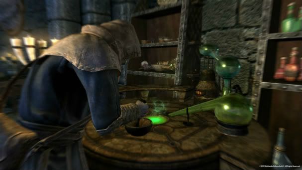 Skyrim making potions