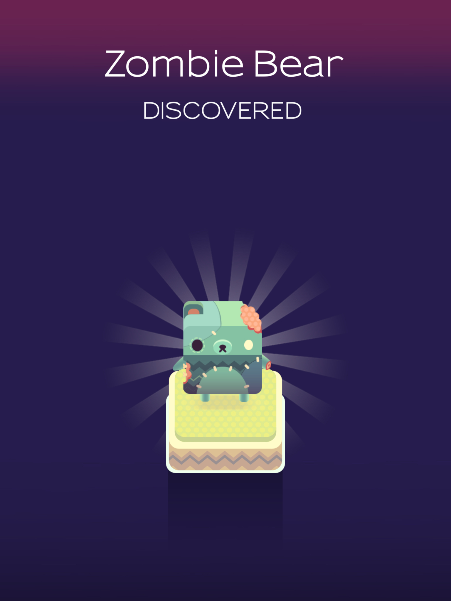 Alphabear - Zombie Bear