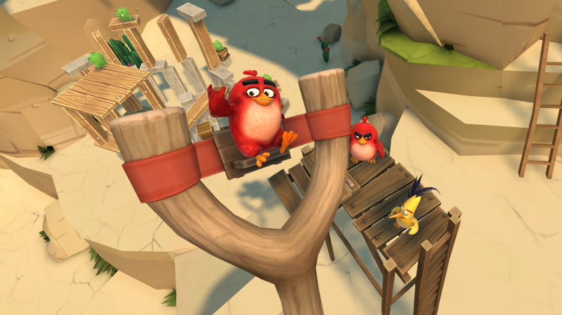 Resolution brought Angry Birds to VR for the first time.