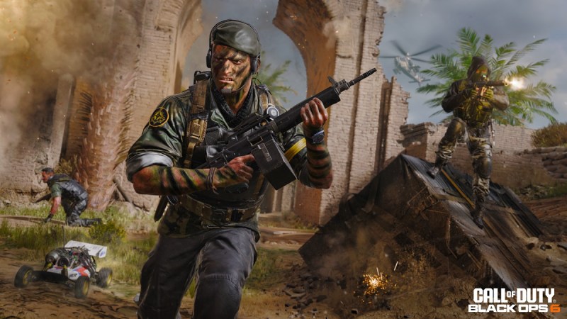 The Bablylon multiplayer map in Black Ops 6 beta.