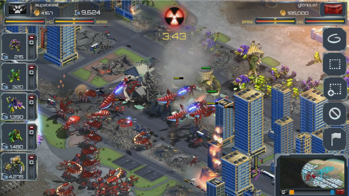In Beasts vs. Bots, both sides use steel as a resource.