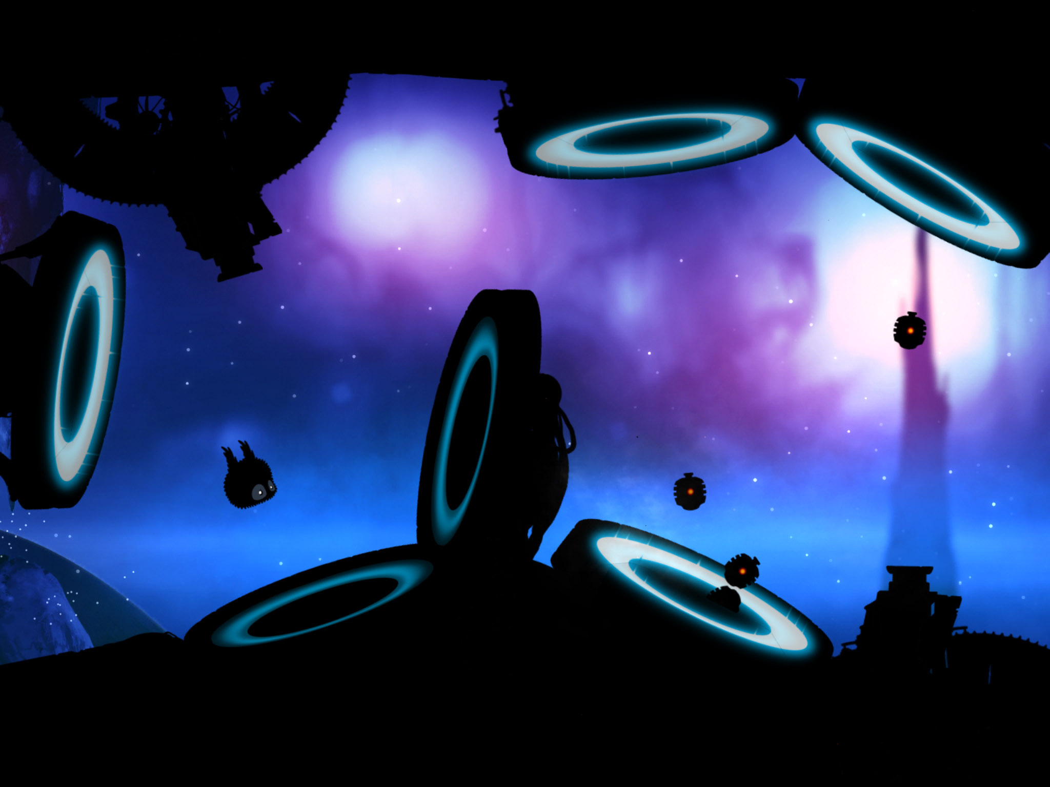 It's Limbo with a sense of color, but that's hardly a bad thing to have on mobile devices.