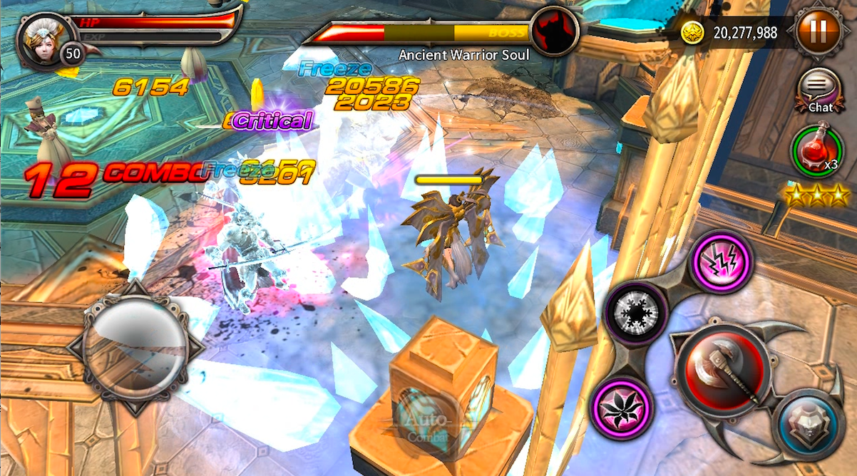 Blade: Sword of Elysion has 80 different campaigns to explore.