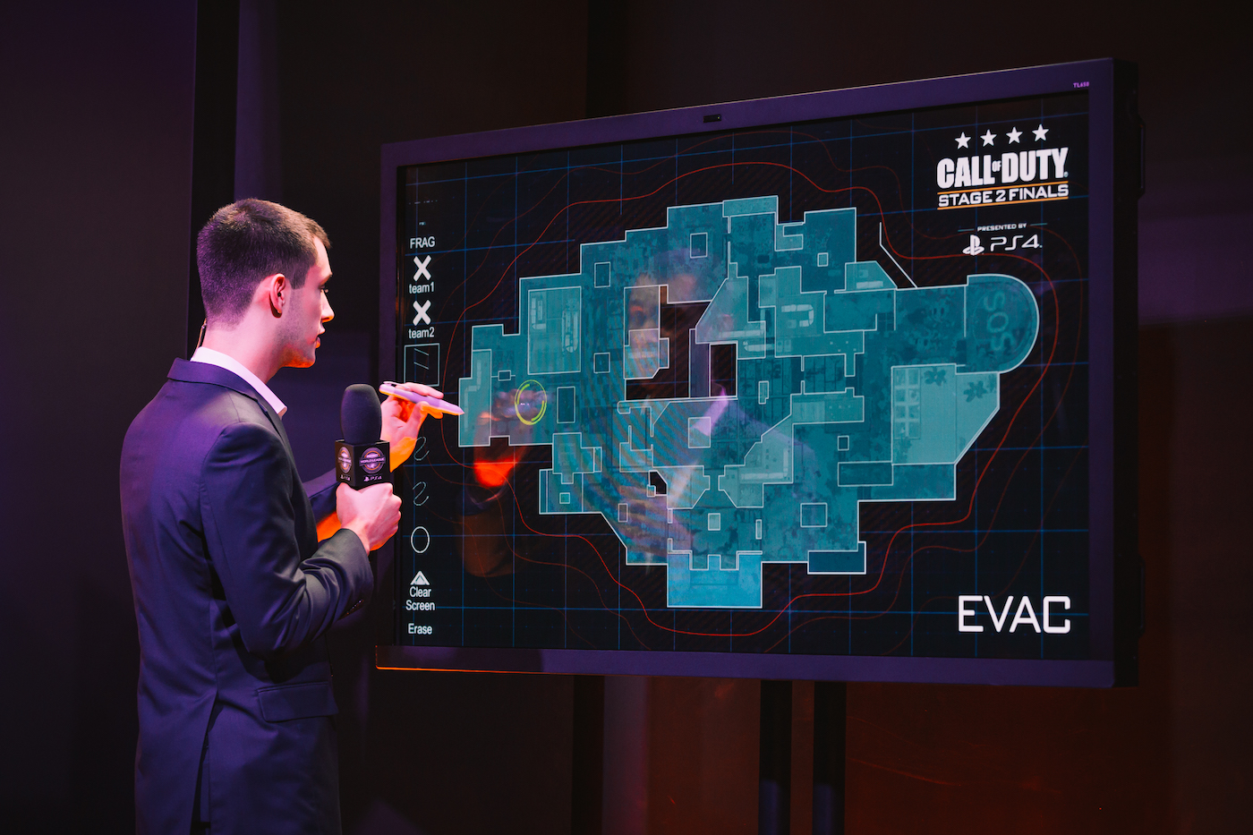 Call of Duty World League_Stage 2 telestrator
