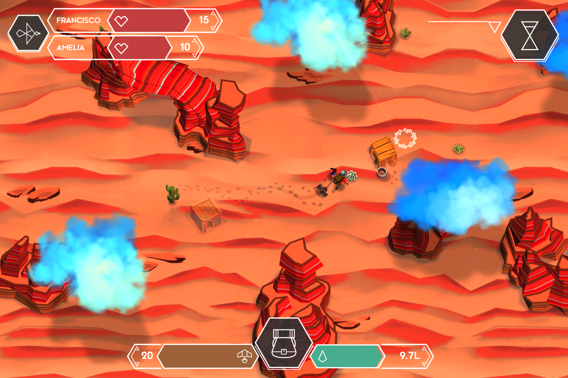 Progress in the desert is slow, and death comes too easily.