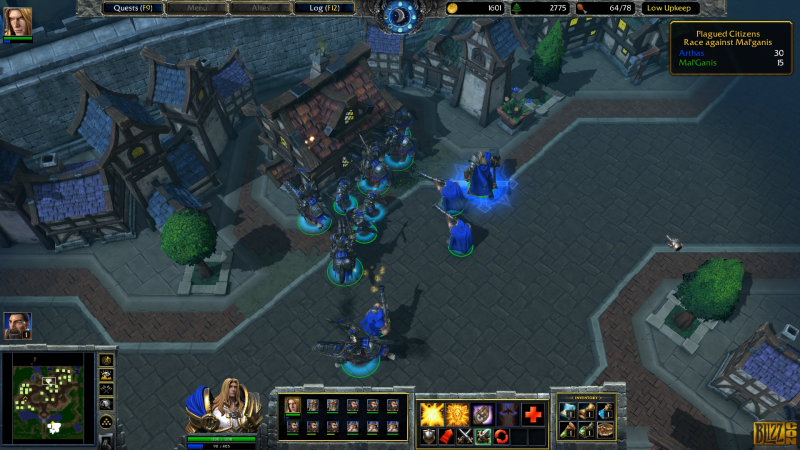 Warcraft III: Reforged.