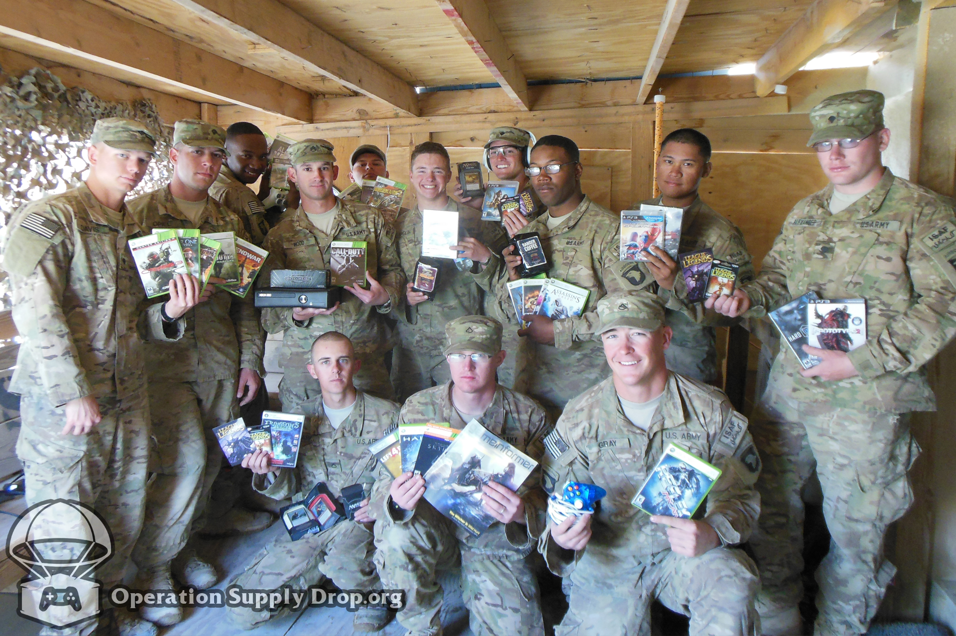 Operation Supply Drop's packages have always relied on the benevolence of game companies.