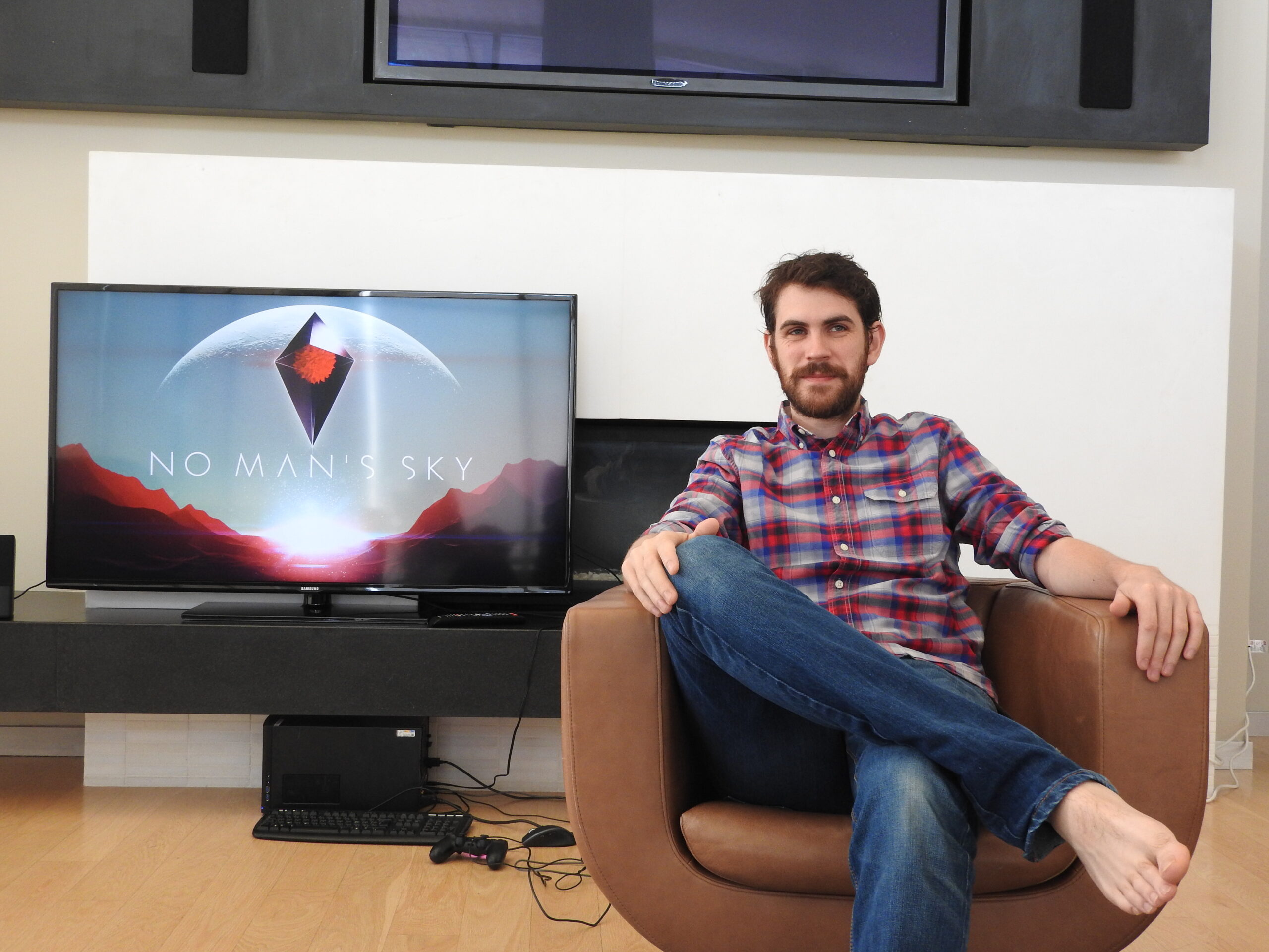 Sean Murray of Hello Games at E3 2015.