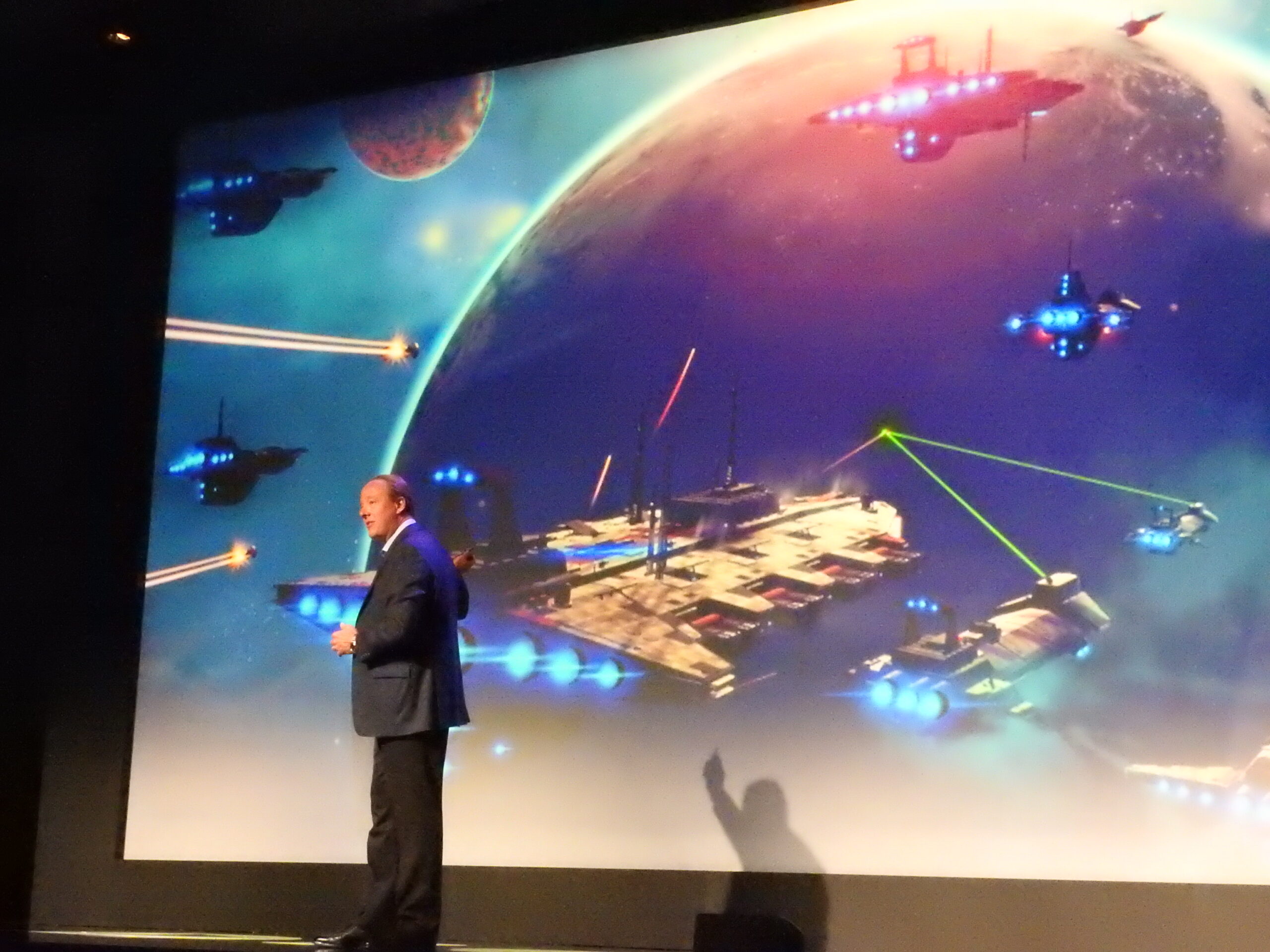 Mike Gallagher of the ESA compares the game industry's horizons to the exploration of the sci-fi game No Man's Sky.