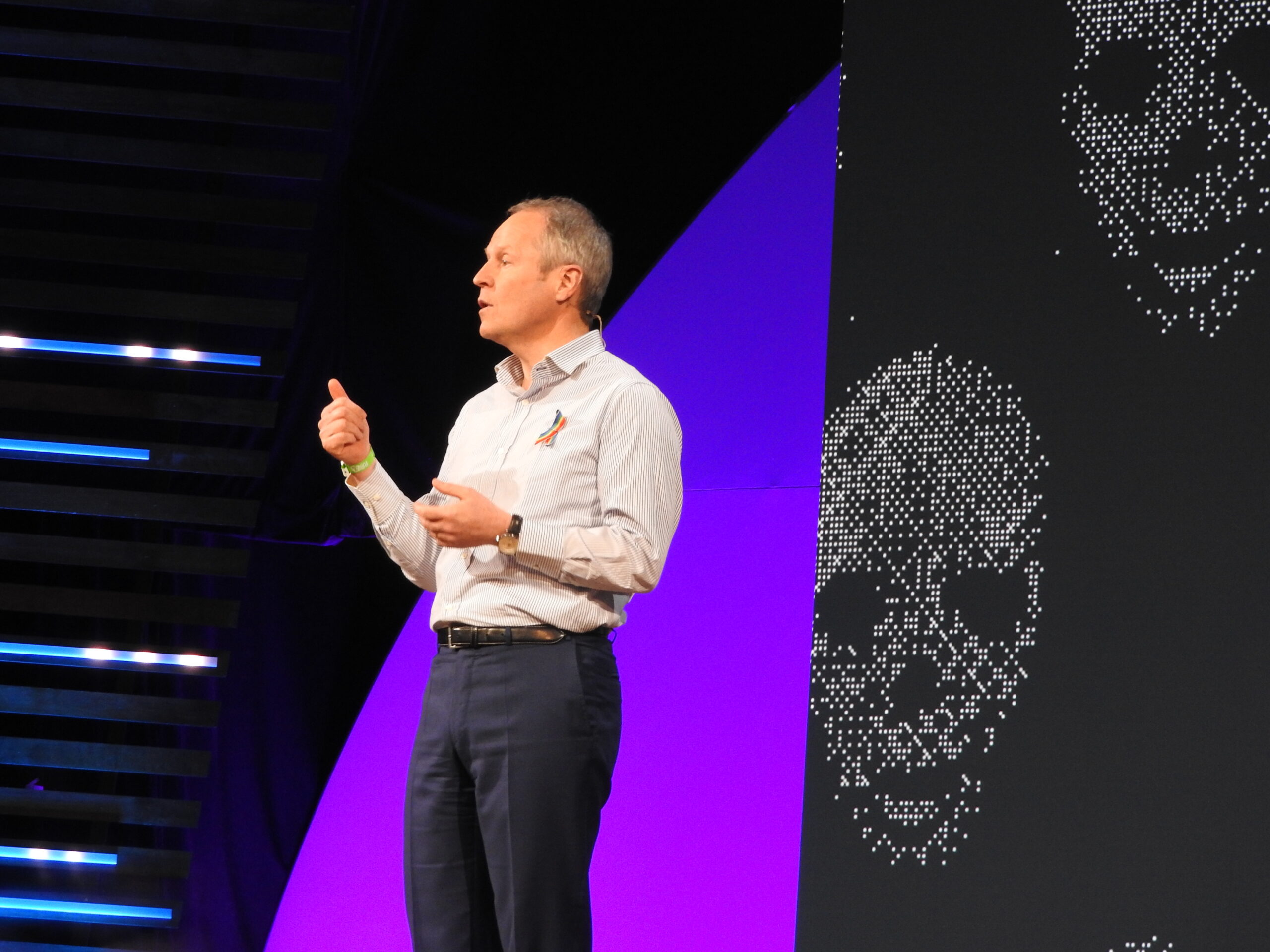 Yves Guillemot, CEO of Ubisoft, gave a heartfelt talk at the close of his press event about the need to take risks.
