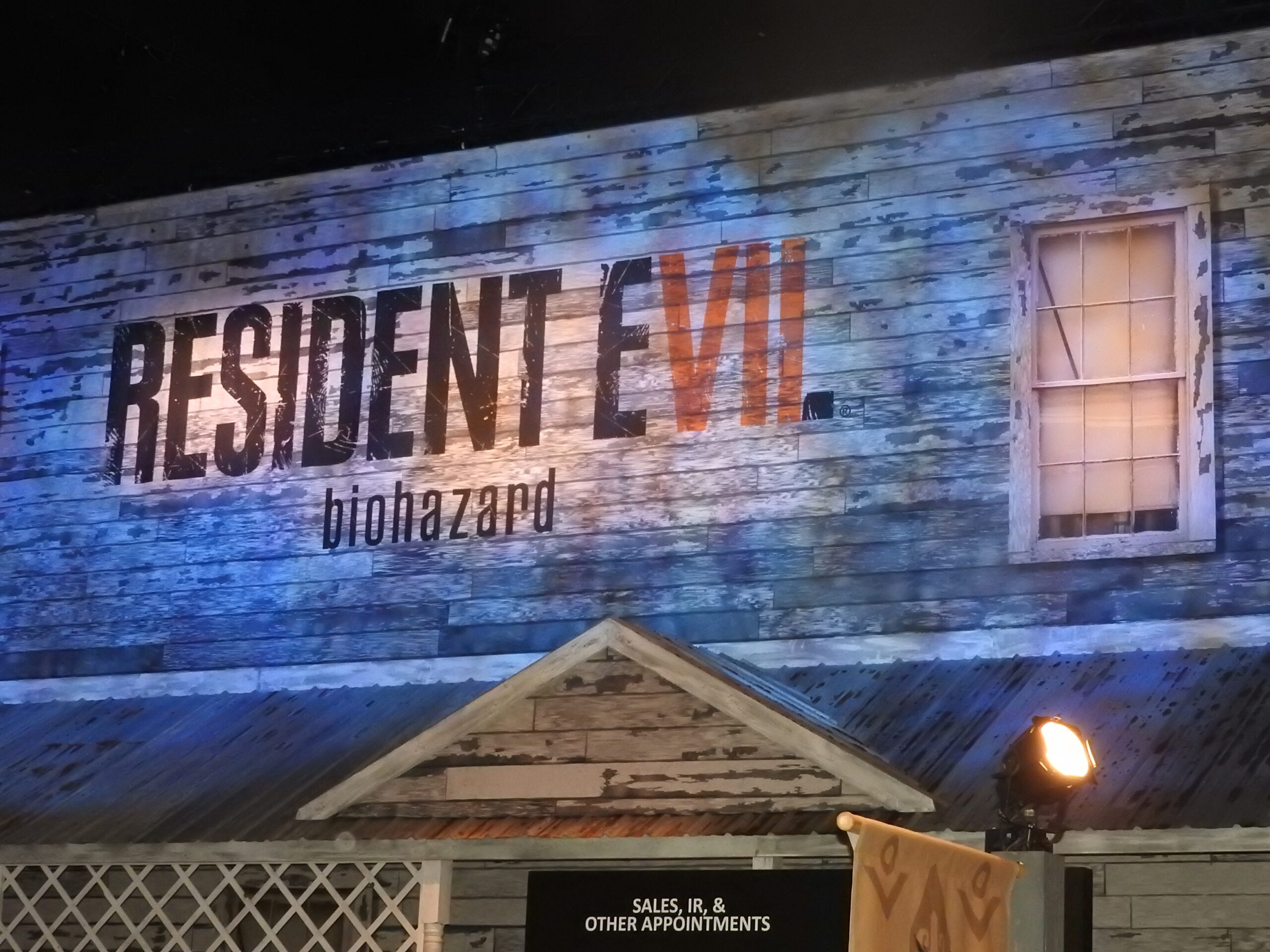 Capcom had Resident Evil Biohazard in VR.
