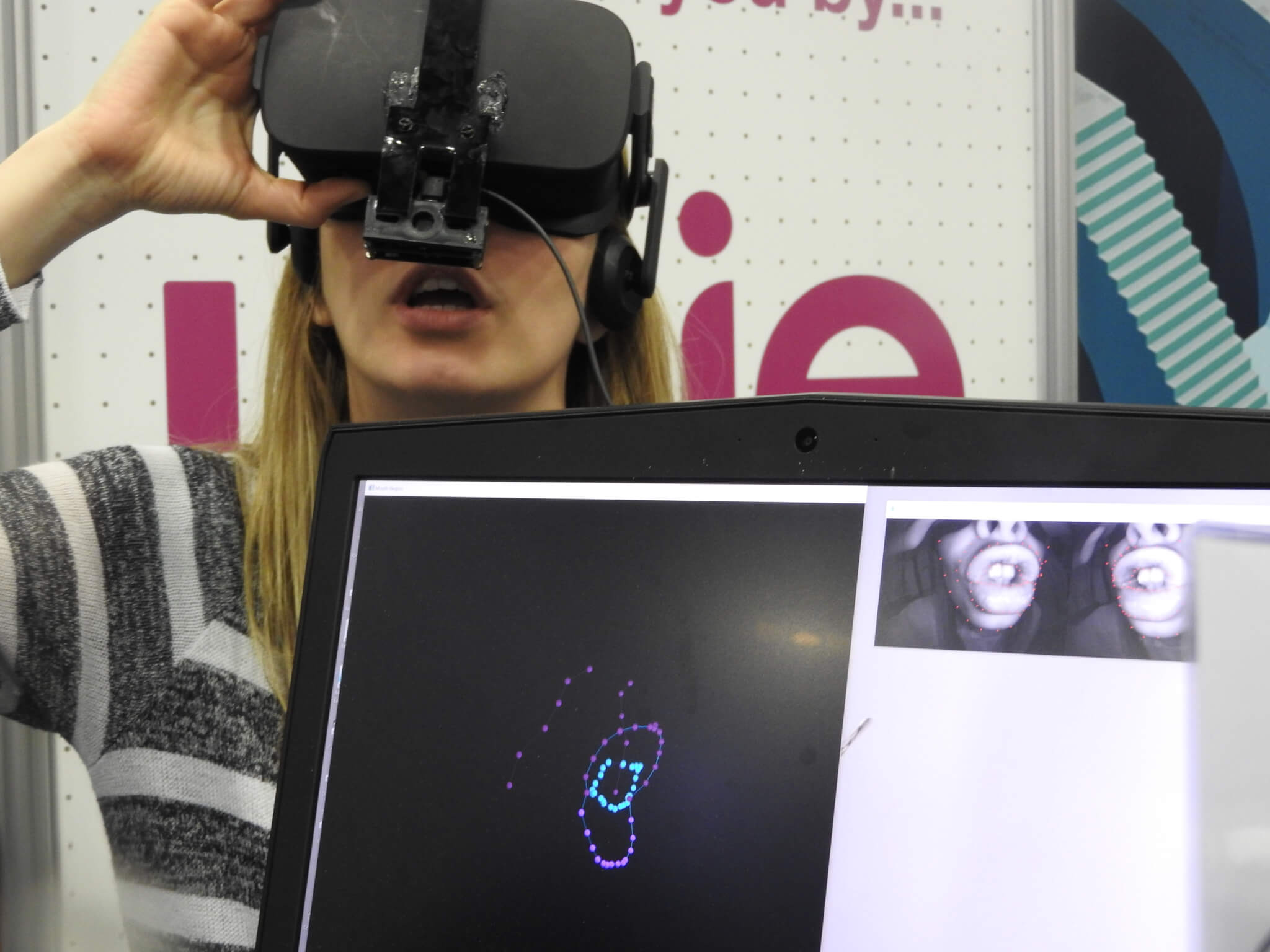Demo of Cubic Motion face capture technology at GDC 2017.