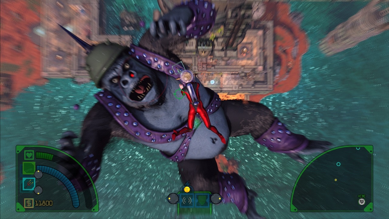 You're gonna have to kill this giant ape.