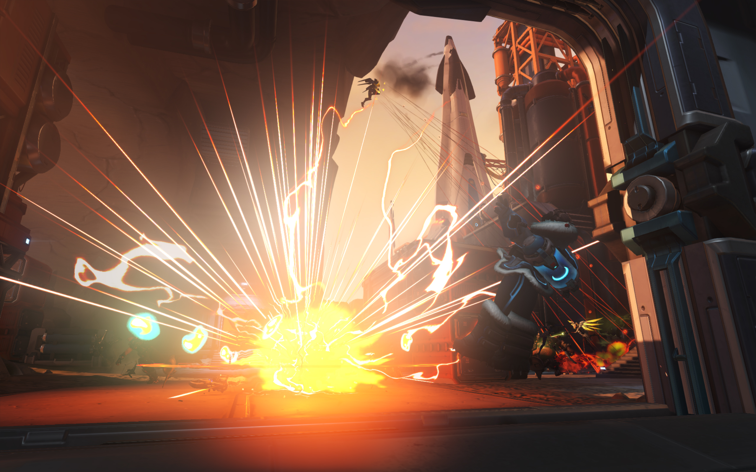 This is the last glimpse of D.Va you're going to see before respawn.