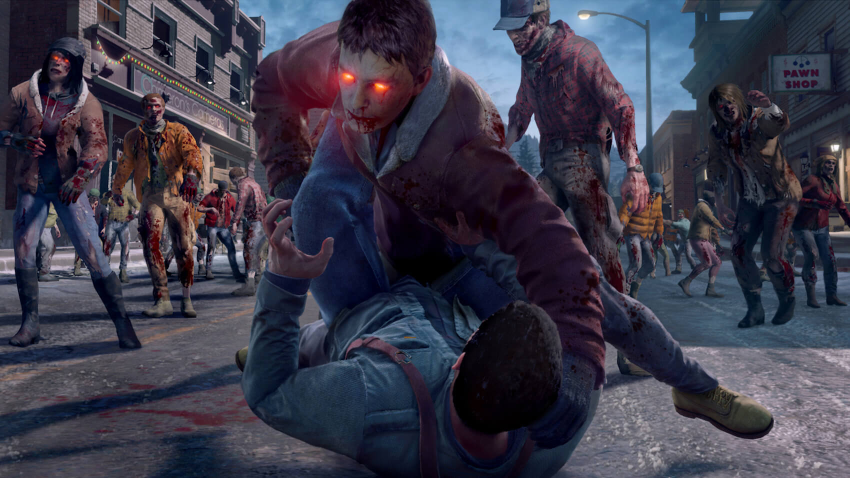 While the Fresh can run, they're still just as dumb as the slow zombies.