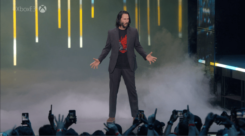 Keanu Reeves is in Cyberpunk 2077.