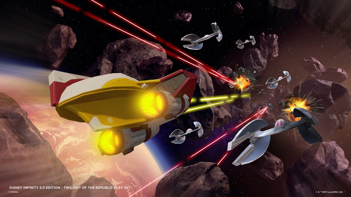 Space combat isn't overly complicated, but it provides a nice change of pace.