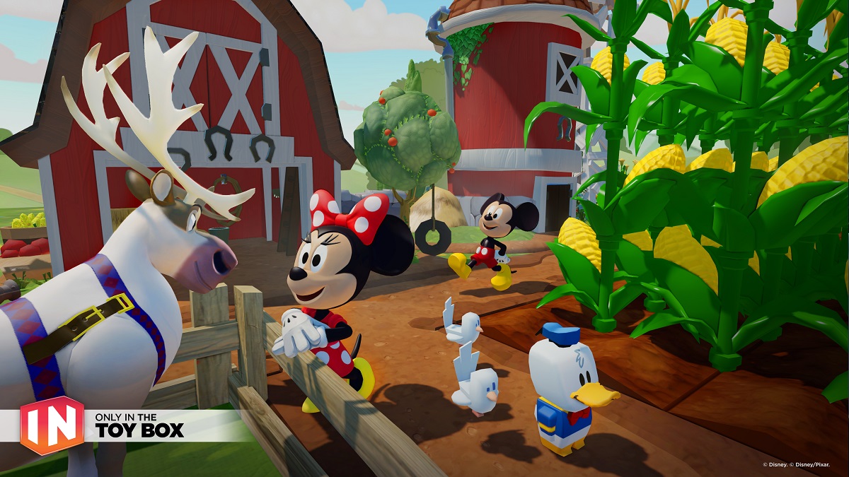The Toy Box Hub offers many things to do -- even farming.