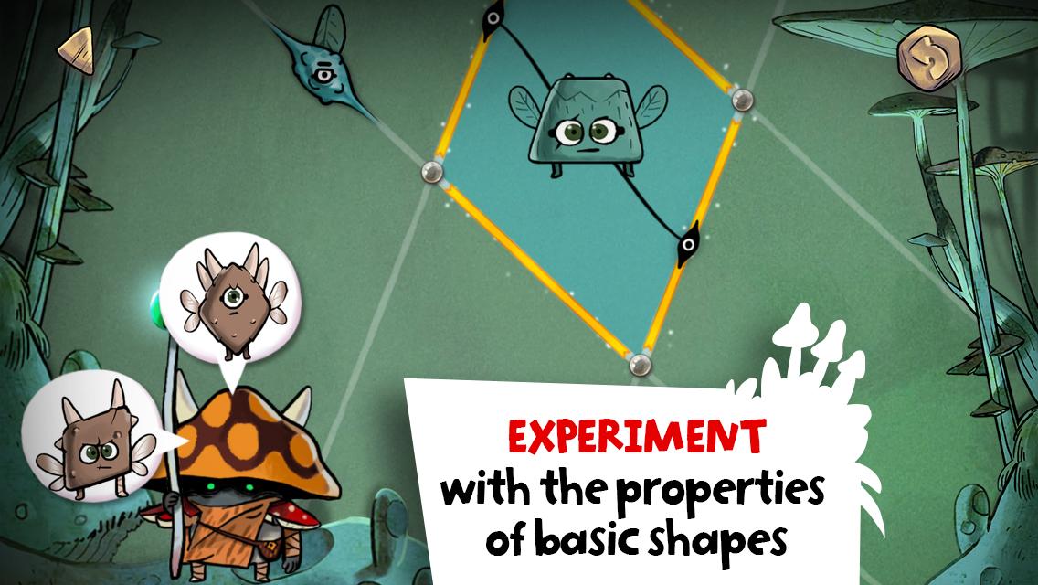 DragonBox Elements builds on the design principles of DragonBox Algebra.