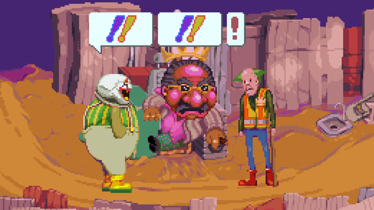 The 1% of the time when Dropsy's picture-book style doesn't work is agonizing.