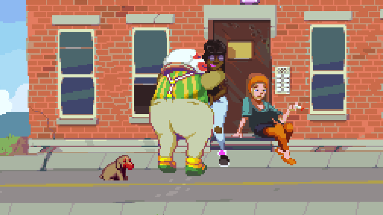 By all first impressions, Dropsy is a pleasant game about hugging strangers.
