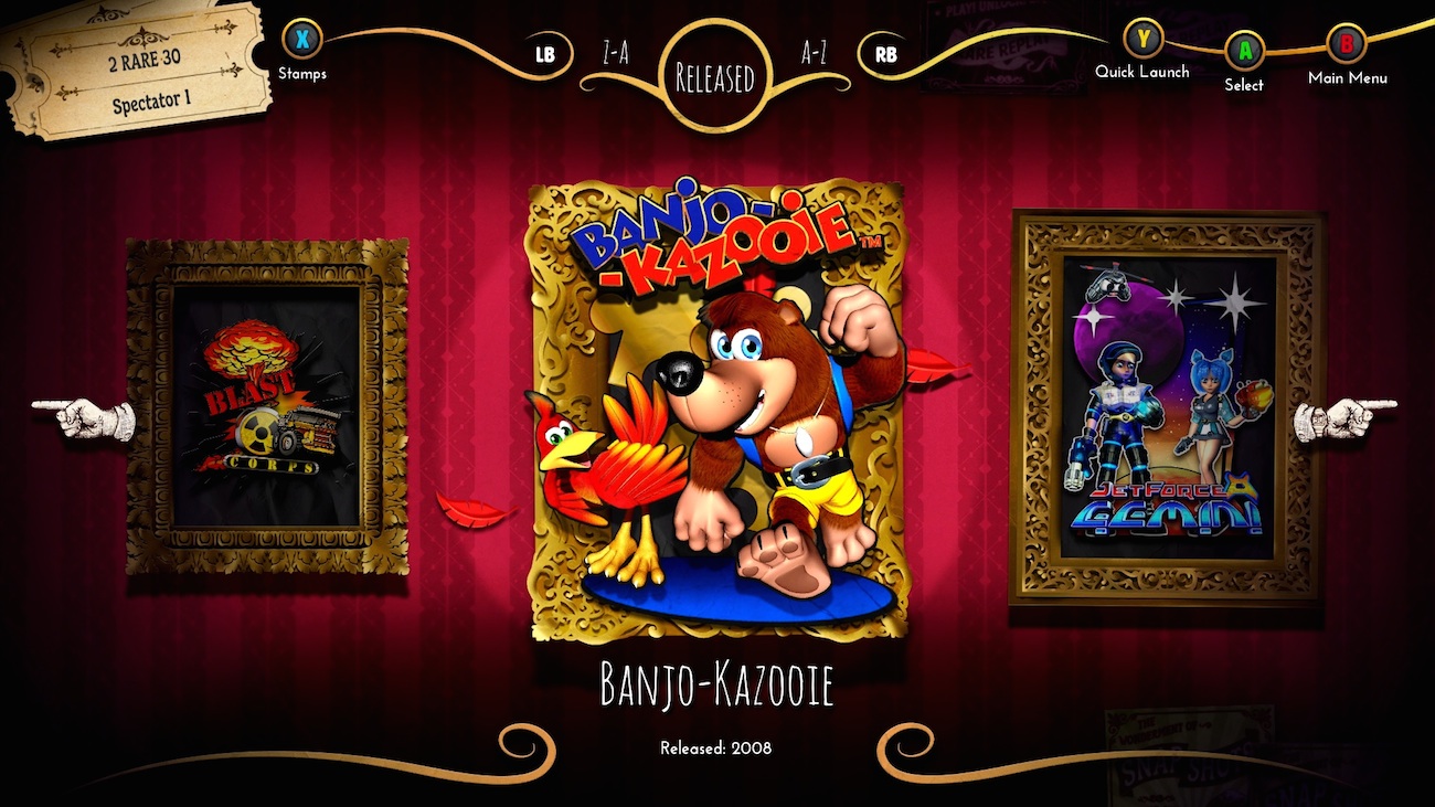 E3 2015: Rare Replay's game gallery
