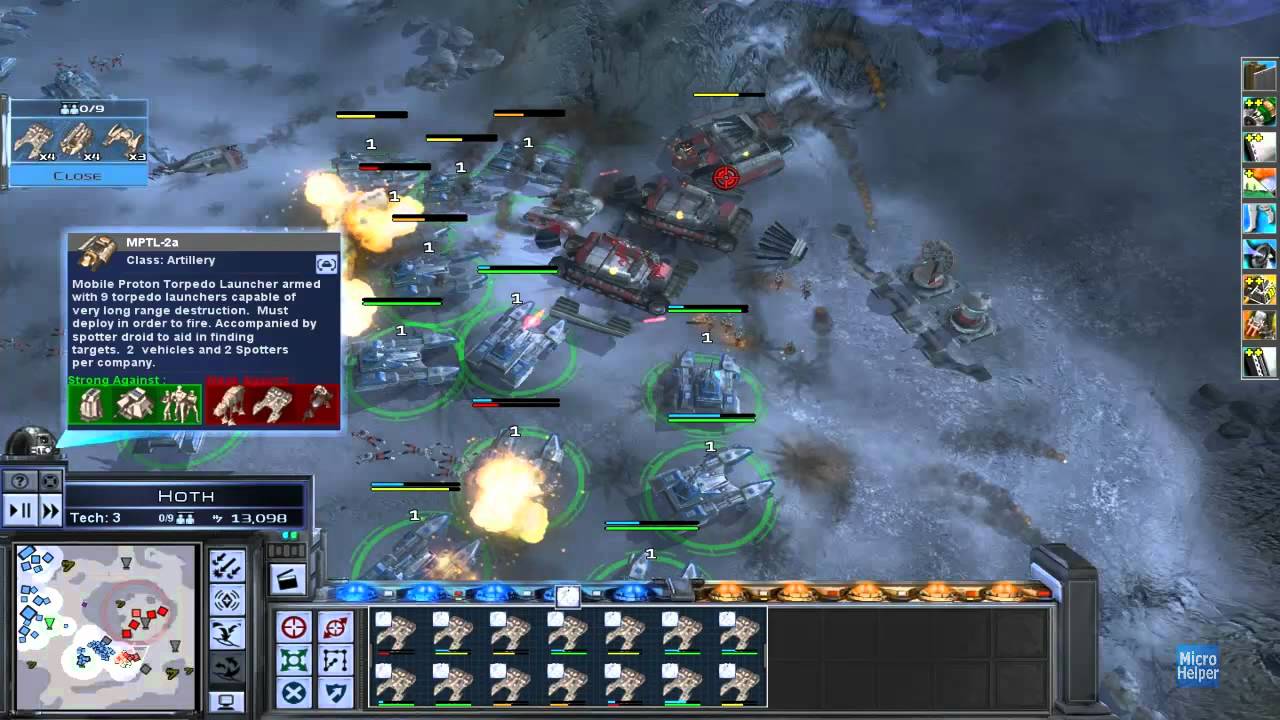 Star Wars: Empire At War gave you a chance to command an army of rebels.
