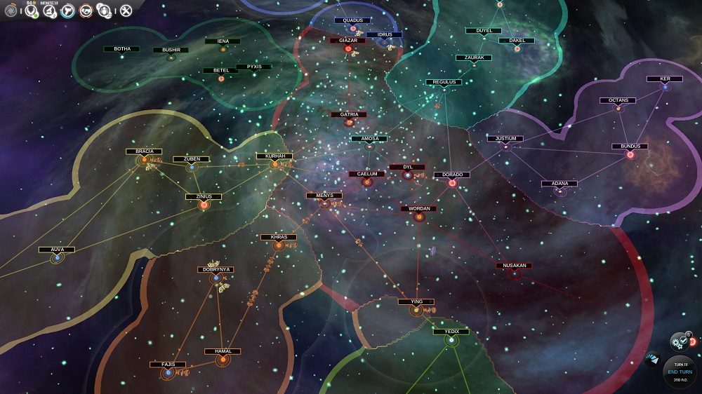 Endless Space map