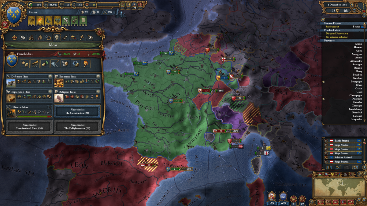 The French are plotting something. ...