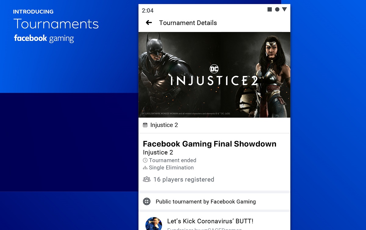 Facebook Gaming tournament