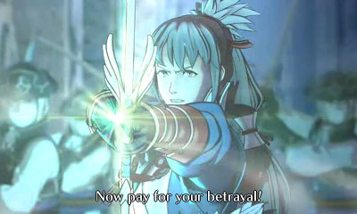 Pretty anime cutscenes help tell Fire Emblem Fates' massive story.