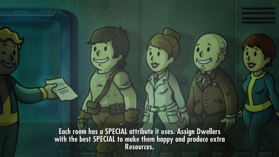 Fallout Shelter - Room stats