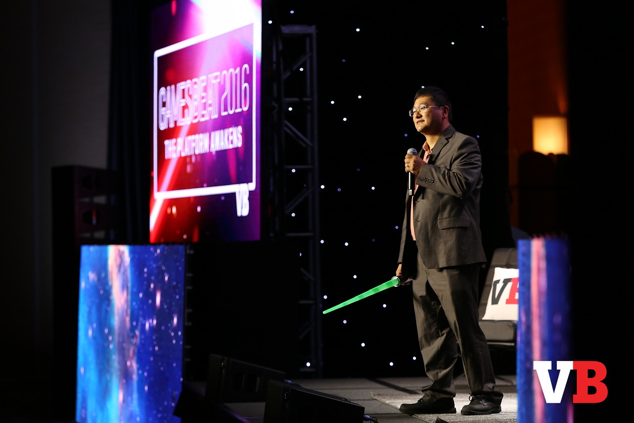 Dean Takahashi on day 2 of GamesBeat 2016.