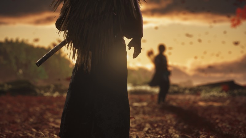 Time for a duel in Ghost of Tsushima.