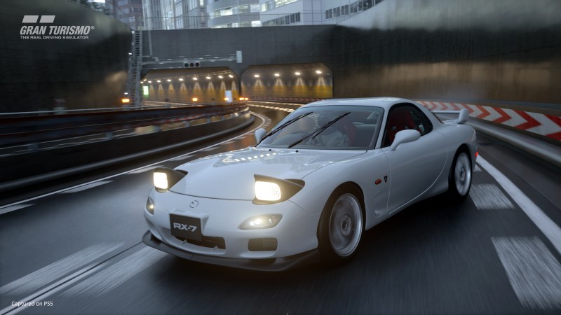 A Mazda in Gran Turismo 7.