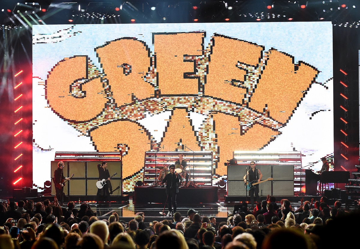 LOS ANGELES- DECEMBER 12: Green Day performs on the Game Awards 2019 at the Microsoft Theater on December 12, 2019 in Los Angeles, California. (Photo by Frank Micelotta/PictureGroup)