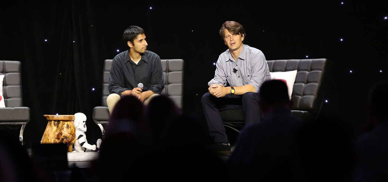 Niantic CEO John Hanke onstage at GamesBeat 2016