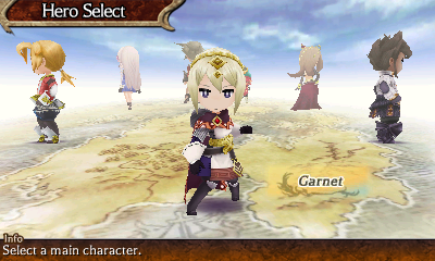 Pick from seven characters who just aren't different enough.